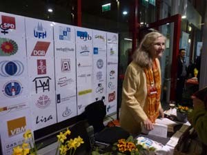 AKF-Stand beim Markt der Möglichkeinten zum IFT 2015 im Kölner Rathaus