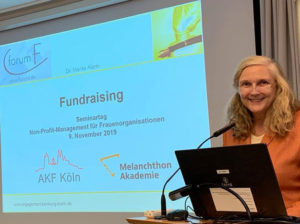 Dr. Marita Alami: Fundraising 2019