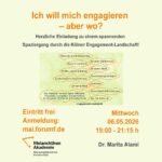 Ich will mich engagieren – aber wo?